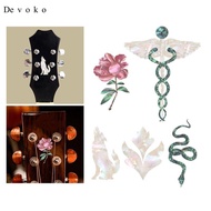 [Cuticate1] Novelty Guitar Stickers DIY Decoration Markers Fret Markers Inlay Sticker Guitar