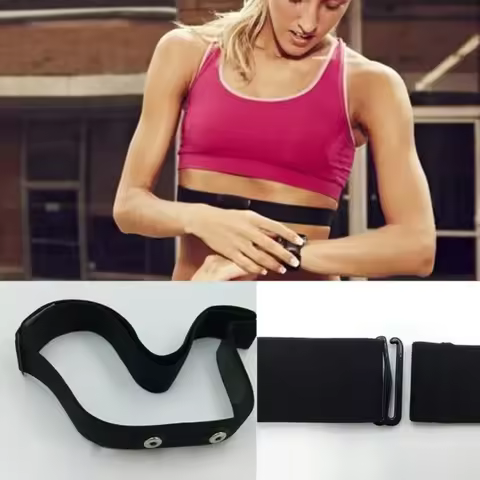 1Pc Heart Rate Monitor Replacement Strap Compatible with Polar H7 H9 H10 Coospo Wahoo Tick Garmin Ma