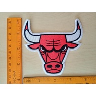 Chicago Bulls _4 inches width_ Embroidered Patch