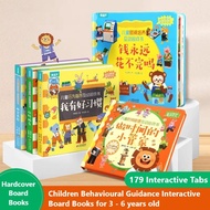 Children Behavioural Guidance Interactive Board Books for 3 to 6 years old