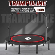 HTD Sport Trampoline Dewasa TL50M (Handle) / TL40M (Handle) dan TL48(Handle)