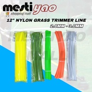 MESIN 12" 2.8mm 3.0mm Ready-to-Cut Grass Trimmer Line/ Grass Trimmer