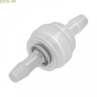 [ESYS-MY]Durable Plastic Check Valve 3mm 12mm Suitable for Various Fluids Easy to Install-New In 11-