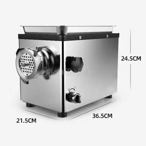 950-1300W Meat Grinder 70dB Food Processor SUS Multifunction Automatic Meat Slicer Machine with Deta
