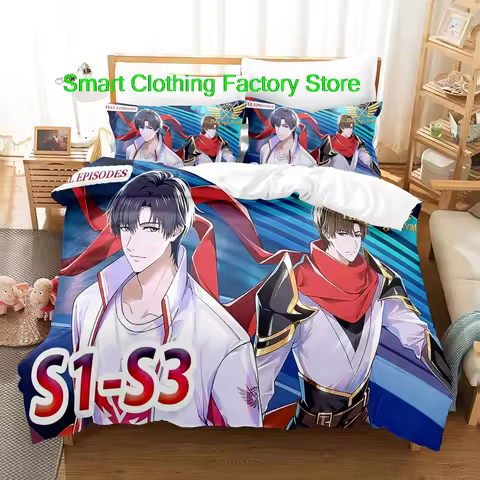 Single Twin Full Queen King Size Bed Set Teenagers Bedroom Duvetcover Sets The King's Avatar:For the
