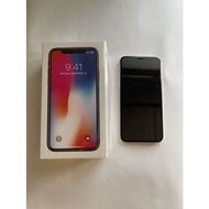 APPLE IPHONE X64G黑色 白色各一支盒裝九成新