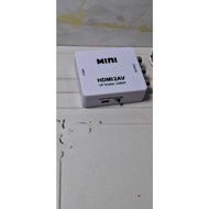 Mini HDMI2AV Mini HDMI to AV/ AV to HDMI Adapter/ RCA to HDMI Converter/