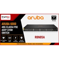 R8N85A - HPE Aruba 6000 48G Class4 PoE 4SFP 370W Switch R8N85A