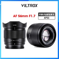 VILTROX AF 56mm F1.7 X Air APS-C Lens For Fujifilm X-mount - Genuine Product