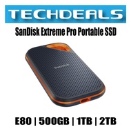 SanDisk Extreme Pro Portable SSD E80 | 500GB | 1TB | 2TB