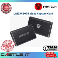 Fantech AC3003 Live FHD 1080P 60FPS Video Capture Card USB3.0 Gaming Capture Card Audio Video stream