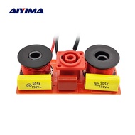 【Great Selection】 Aiyima Professional 2 Way Frequency Crossover Subwoofer Treble Speakers Divider Stereo Audio Filter For Diy High Fidelity Sound