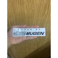 Sticker "POWER BY MUGEN" For Honda