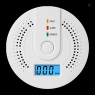 Digital Carbon Monoxide Detector with LED Indicator Battery Powered CO Gas Monitor Alarm Detector Po