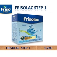 Frisolac Step 1 Infant Formula Milk Powder 0-12 Months 1.2KG (400gx3)