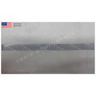 FFC / FPC Cable, 32-pin, 0.5mm Pitch, Same Sided Contacts, 25cm Length, White