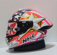 Helm NHK Mark 1 GP Edition Alonso Ivan Ortola mark 1 elite n1 max n1 elite s1 gp pro kairoz sv300 wi