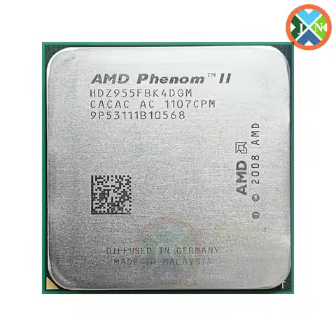 AMD Phenom II X4 955 125W 3.2 GHz Quad-Core CPU Processor 125W HDZ955FBK4DGM / HDX955FBK4DGI / HDZ95