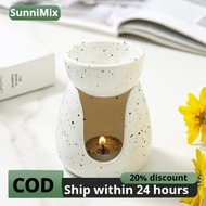 Essential Oil Burner Aroma Burner Table Centerpiece Aroma Burner Fragrance Warmer Waxes Melt Burner 