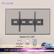 UNIVERSAL LCD LED SMART TV BRACKET / WALL MOUNT TV BRACKET 55 INCH - 120 INCH LOAD CAPACITY 100KG  T