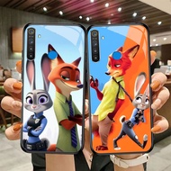 DF-108 Zootopia TPU HD Glass Casing for Realme 5 5i 5S 3 3i 6i 7 C65 Narzo 10 10A 20A Pro