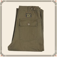 GRND American Military Uniform Trousers OG-107 Overalls Casual Pants Herringbone Pattern Trousers Am