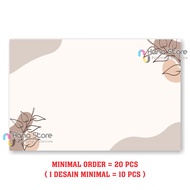 Greeting Card BLANK - Gift Card - Kartu Ucapan Kosong - Blank Card Aesthetic - Kartu Ucapan Polos