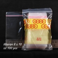 Plastic Clip 6x10 Plastic Clip 6 x 10 cm Sealer Ziplock Bag Zip Medicine