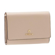 Furla Women's Nylon Compact Wallet - Camelia Folded Design