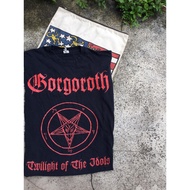 Gorkoroth...Norwegian Black Metal Band T-Shirt "Anvil' Sign