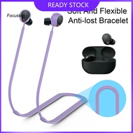 FOCUS Wear-resistant Toddler Harness Anti-lost Rope for Earphone Colorful Silicone Neck Strap for Sony Wf-1000xm5 Earphones Anti-lost Sports Lanyard for Wireless Earbuds