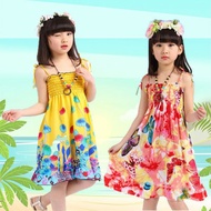 SMOCKED DRESS FOR KIDS GIRL, 4TO7 Y.O