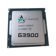 Used Celeron G3900 2.8GHz 2M Cache Dual-Core CPU Processor SR2HV LGA 1151 Tray Free Shipping