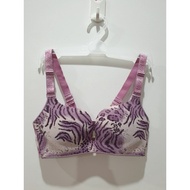 Si bra size 65/70 AB purple leopard skin