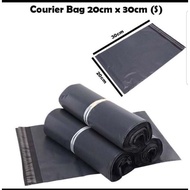 100pcs postage envelope courier Bag / Beg Kurier /Flyer/ 快递袋 / Poslaju Mailing Bag black colour read