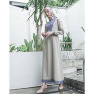 Nayanika Dress Muslim/Baju Muslim Wanita / Dress Long Muslim