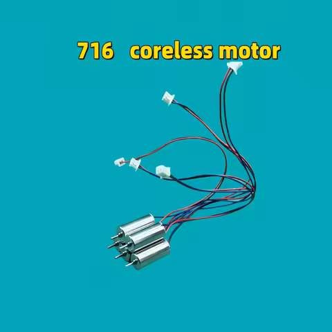 2pcs 716 Hollow Cup Motor Model Aircraft Motor Remote Control Drone Aircraft Servo DIY Small Aircraf