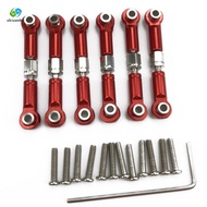 6Pcs Adjustable Metal Linkage Pull Rod Front /Rear Servo Link for  A949 A959 A969 A979 K929 RC Car U