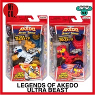 LEGENDS OF AKEDO ULTRA BEAST MOOSE TOYS Battlerex Tailwhip Ripclaw Alphawolf