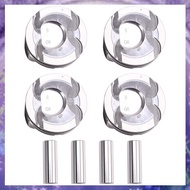 [P K A M] 1Set/8Pcs 1.6L Pistons 23040-2B600 for Accent Soul 2012-2017 23041-2B610 23041-2B620