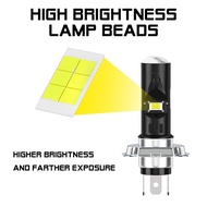 XIAPI 1pc Motorcycle Headlight H4 P15D CSP Lens White Yellow Switchable Beam  1pc Lampu Hadapan Moto