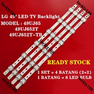 (NEW 1 SET) 49UJ65 / 49UJ652T / 49UJ652T-TB LG 49" LED TV BACKLIGHT / LAMP TV (READY STOCK) 49UJ652