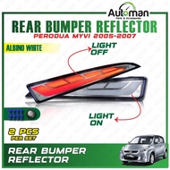 Rear Bumper Lamp Perodua Myvi 2005 - 2007 Reflector Brake Light LED DRL Signal Accessories