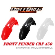 Front Fender CRF 250 450 HRV PNP CRF 150 KLX Dtracker 150