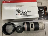 [保固一年][高雄明豐] Canon 70-200mm F4 is USM 便宜賣 [A2524]