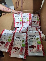 #日本仔#超好食梅片一片片容易食 i factory made in JapanUmeboshi no sheet日本最好味的; 日本梅片乾呢款產品喺日本賣咗好耐但都唔下架，可知佢幾咁受歡迎方便隨身攜