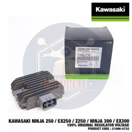 KAWASAKI NINJA250 Z250 EX250 NINJA 300 EX300 100% ORIGINAL RECTIFIER REGULATOR VOLTAGE CHARGER KATAP