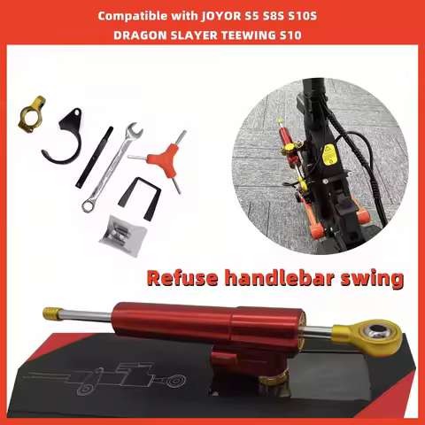 Steering Damper Refuse Death Wobble handlebar swing for JOYOR scooter JOYOR S5 S8S S10S DRAGON SLAYE