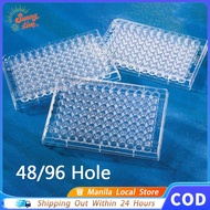 Cell Tissue Culture Plate Polystyrene Sterile 48/96 Well Microplate With Lid Laboratory Supplies
