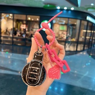 BMW Mini Cooper Key Cover Shell Countryman F54 F55 F56 F60 Car Key Pouch Simple Style Driving Person